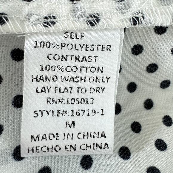 Savanna Jane Polka Dot Blouse with Floral Embroidery - Picture 5 of 6